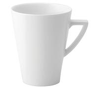 Utopia Deco Latte Mug 12oz / 340ml - Pack of 6 - Tableware, Porcelain Cups, Latte Mugs