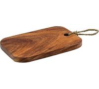 Utopia Discovery Acacia Serving Board 30.5cm - Set of 6 - Wooden Rustic Food Serving Platter for Antipasti