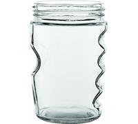 Utopia Drinking Jar With Grip 18oz / 510ml - Set of 24 - Mason Drinking Jars, Jam Jar Drinking Glasses