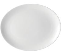 Utopia Pure White, E20025-000000-B06024, Oval Plate 10" (25cm) (Box of 24)