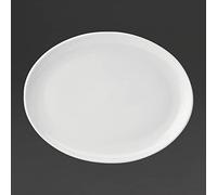Utopia Pure White, E20035-000000-B06018, Oval Plate 14" (36cm) (Box of 18)