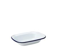 Utopia Eagle Enamel Oblong Pie Dish 7.75" (Each)