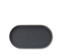 Utopia Forma Charcoal Platter 31 x 17.5cm (1 x 6)