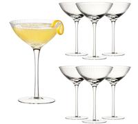 Utopia Hayworth Coupe Glass 10.25oz / 290ml - Set of 6 - Vintage Glassware, Stemware, Champagne Glasses