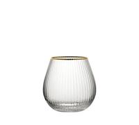 Utopia, Hayworth Stemless Gin Glasses Gold Rim 22oz / 650ml, Pack of 6