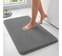 Utopia Home Shaggy Bath Mat, 20x30 Inches, Ultra Soft Absorbent Microfiber Bathroom Rugs with Non-Slip Rubber Backing, Bath Mats for Bathroom