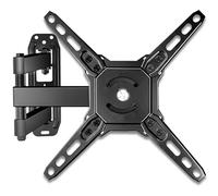 Utopia Home Swivel TV Wall Bracket for13-42 inch, up to 20KG, TV Wall Mount Tilt Extendable TV Bracket for Flat & Curved Screen, Max VESA 200x200mm (Black)