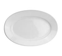 Utopia K112131 Titan Oval Plate, 12", 30 cm (Pack of 6)