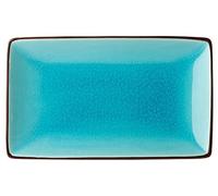 Utopia K90025 Soho Aqua Plate, Rectangular, 8.5" x 5.5", 21 cm x 14 cm (Pack of 6)