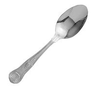 Utopia Kings Dessert Spoon - Pack of 12 - Traditional Cutlery, 18/0 Stainless Steel