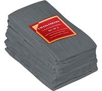 Utopia Kitchen Light Grey Flour Sack Towels [6 Pack - 28 x 28 Inch] 100% Cotton Tea Towels for Cleaning & Drying - Highly Absorbent Kitchen Dish Cloth