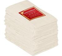 Utopia Kitchen Natural Flour Sack Towels [12 Pack - 28 x 28 Inch] 100% Cotton Tea Towels for Cleaning & Drying - Highly Absorbent Kitchen Dish Cloth