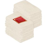 Utopia Kitchen Natural Flour Sack Towels [24 Pack - 28 x 28 Inch] 100% Cotton Tea Towels for Cleaning & Drying - Highly Absorbent Kitchen Dish Cloth