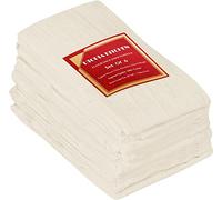Utopia Kitchen Natural Flour Sack Towels [6 Pack - 28 x 28 Inch] 100% Cotton Tea Towels for Cleaning & Drying - Highly Absorbent Kitchen Dish Cloth