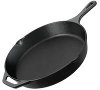 Utopia Kitchen Pre-Seasoned Cast Iron Skillet/Frying Pan - 12.5 Inch (32 cm) - Black