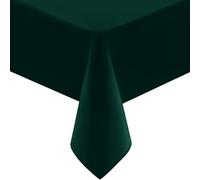 Utopia Kitchen Rectangle Tablecloth 152x213 cm - (Pack of 1) Hunter Green Table Cover Machine Washable Table Cloth Perfect for Parties, Weddings and Festivals (60x84 Inch)