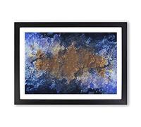 Utopia of Life in Abstract Framed Print | A2 Black Framed Wall Art | Ready to Hang | Abstract Fantasy Picture | Living Room Bedroom Lounge Office