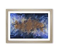 Utopia of Life in Abstract Framed Print | A2 Oak Framed Wall Art | Ready to Hang | Abstract Fantasy Picture | Living Room Bedroom Lounge Office