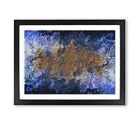 Utopia Of Life In Abstract Modern Art Framed Print | A2 Black Framed Wall Art | Ready to Hang | Abstract Fantasy Picture | Living Room Bedroom Lounge Office