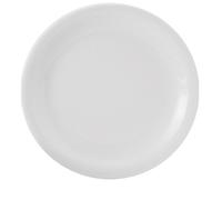 Utopia Plain White Porcelain Narrow Rim Plate 11" (1 x 6)
