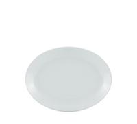 Utopia Plain White Porcelain Oval Plate 8.25" (1 x 6)