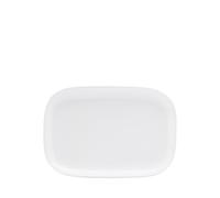 Utopia Plain White Porcelain Platter 24 x 16.5cm (1 x 6)