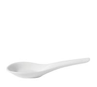 Utopia Plain White Porcelain Small Chinese Spoon 5.5" (1 x 12)