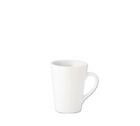Utopia Pure White Latte Mug 8.5oz / 250ml - Pack of 6 - Vitrified Porcelain Mugs, Coffee Mugs