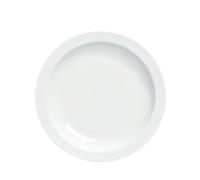 Utopia Pure White Narrow Rim Plate 10.75" (1 x 6)