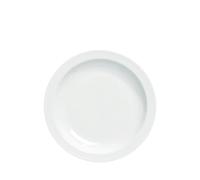 Utopia Pure White Narrow Rim Plate 9" (1 x 6)