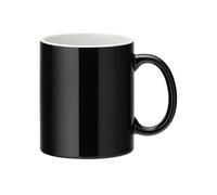 Utopia Pure White Straight Sided Mug 12oz Black (Pack of 12) E90038-00-B01012