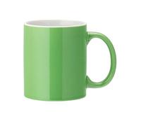 Utopia Pure White Straight Sided Mug 12oz Green (Pack of 12) E90042-00-B01012