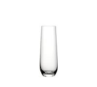 Utopia Raffles Champagne Flutes 8oz / 230ml - Case of 6 | Elevates celebratory toast services in busy bars or hotels, with a classic stemmed shape tailored for commercial venues.