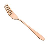 Utopia Rio Cutlery Table Forks - Pack of 12 - Contemporary Cutlery, Modern Copper Table Forks