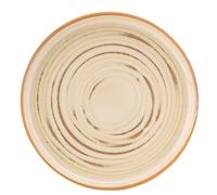 Utopia Santo Taupe Coupe Plate 7inch / 17.5cm, Pack of 6