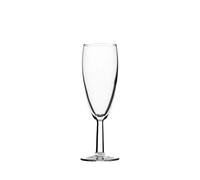 Saxon Flute Glasses Clear Glassware For Bars & Clubs 5.25Oz (15Cl) Pack Of 48