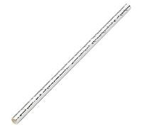 Utopia Silver Paper Cocktail Straw 5.5", Case of 6000