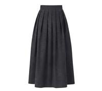 Utopia Skirt - female - Antonelli Firenze - Midi Skirts - Gray - S - Skirts S