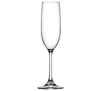Utopia Sommelier Polycarbonate Champagne Flutes 8oz / 230ml - Set of 12 - Plastic Champagne Glasses