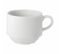 Utopia Pure White Stacking Cup 20cl (1 x 6)