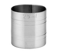 Stainless Steel Thimble Bar Measure CE 25ml (Single)