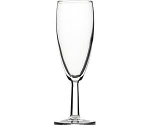 Utopia Tableware Toughened Saxon Champagne Flute 6oz(16cl) - Pack Size: 1x12