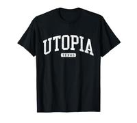 Utopia Texas TX JS03 College University Style T-Shirt