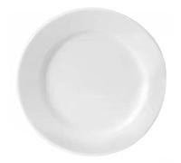 Utopia Titan Winged Plate 10.25inch / 26cm - Set of 6 - Vitrified Porcelain Plates, Dinner Plates