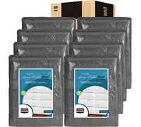 Utopia Towels - 16 Piece Bath Towels Set (69 x 137 CM) - Premium 100% Ring Spun Cotton - Quick Dry, Highly Absorbent, Soft Feel Towels, Perfect for Daily Use (Grey)