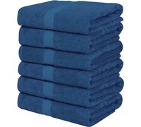 Utopia Towels - 18 Pack Bath Towel Set, 60 x 120 cm, 100% Cotton, Navy