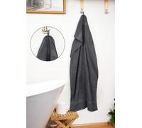 Utopia Towels 2 Pack Bath Towel Set, 69 x 137 cm, Grey | 100% Ring Spun Cotton 27 x 54 Inch Hand Towels, Highly Absorbent, Soft Feel Shower Towels with Hanging Loops