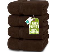 Utopia Towels - 4 Piece Bath Towels Set (69 x 137 CM) - Premium 100% Ring Spun