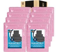 Utopia Towels 64 Piece Towel Set - 16 Bath Towels, 16 Hand Towels and 32 Washcloths Cotton Hotel Quality Super Soft and Highly Absorbent (Pink)