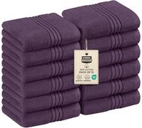 Utopia Towels 700 Gsm Washcloths 12Pack 12 Washcloths Plum